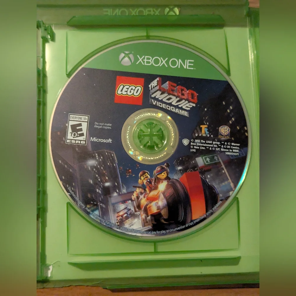 THE LEGO MOVIE VIDEOGAME (Microsoft XBOX ONE, 2014) VIDEO GAME